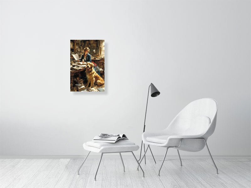 Companion in Creativity-High-End Giclee Print Giclée