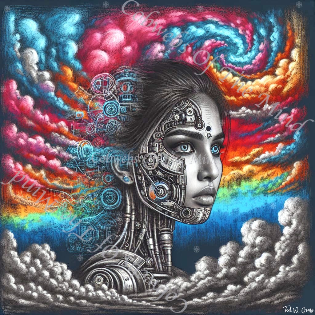 Digital Paradigm - Cybernetic Vexora NFT Legendary 1 - Drop - Cobwebs Of The Mind