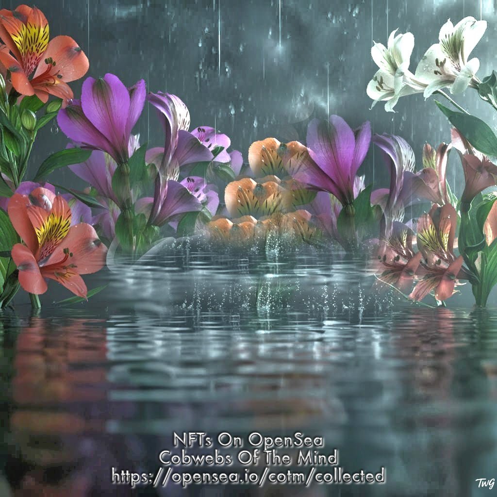 Mystic Flora Mirage - OpenSea NFT DreamFlora Genesis Legendary 1-Drop Art > Digital Art > Cobwebs Of The Mind > Abstract > Digital Compositions