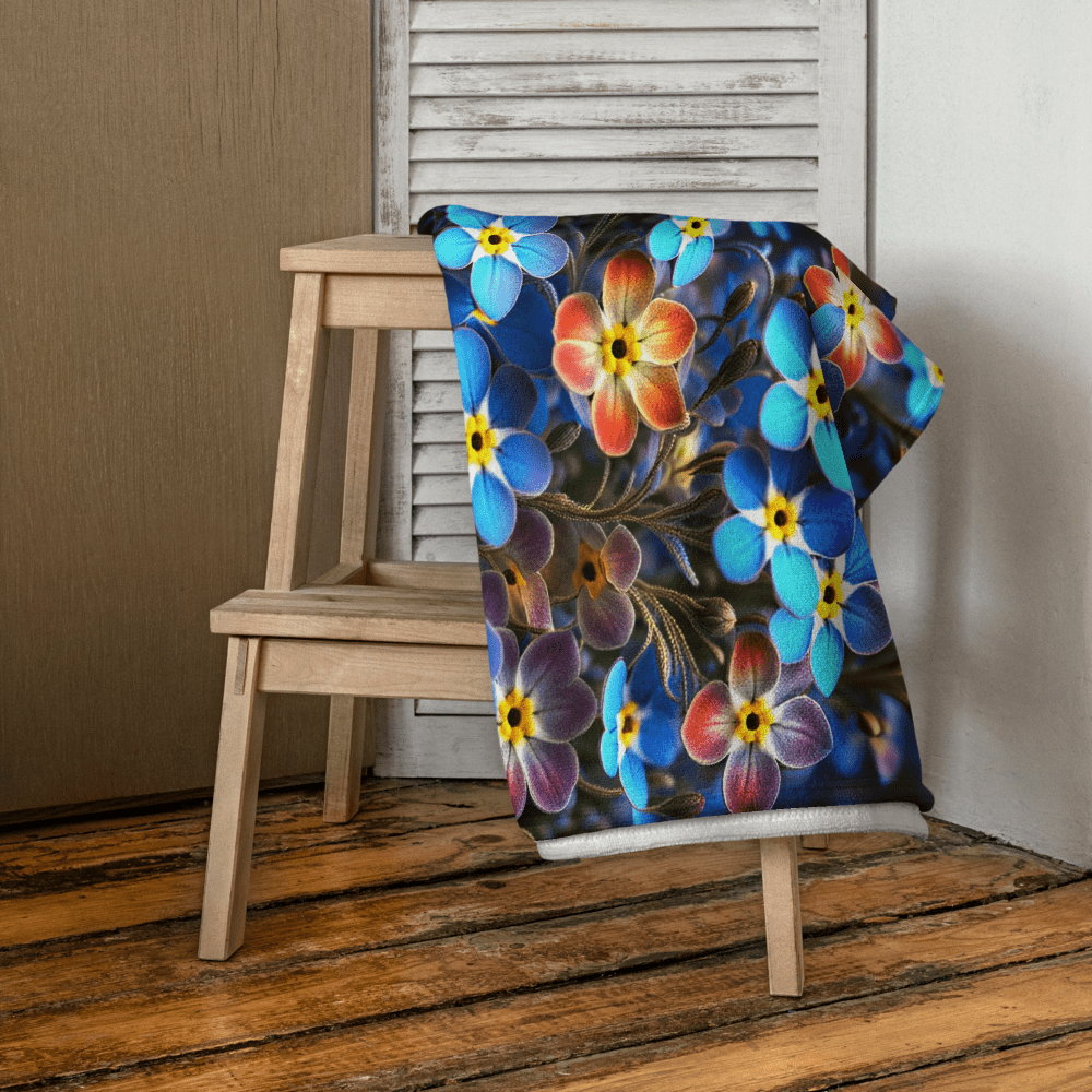 Petal Rhapsody - 30*60 Bath & Beach Towel Bath & Beach Towel