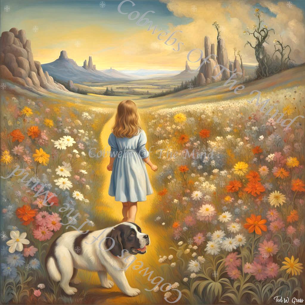 Valley Innocence - OpenSea NFT Chromatic Companions Art > Digital Art > Cobwebs Of The Mind > Abstract > Digital Compositions