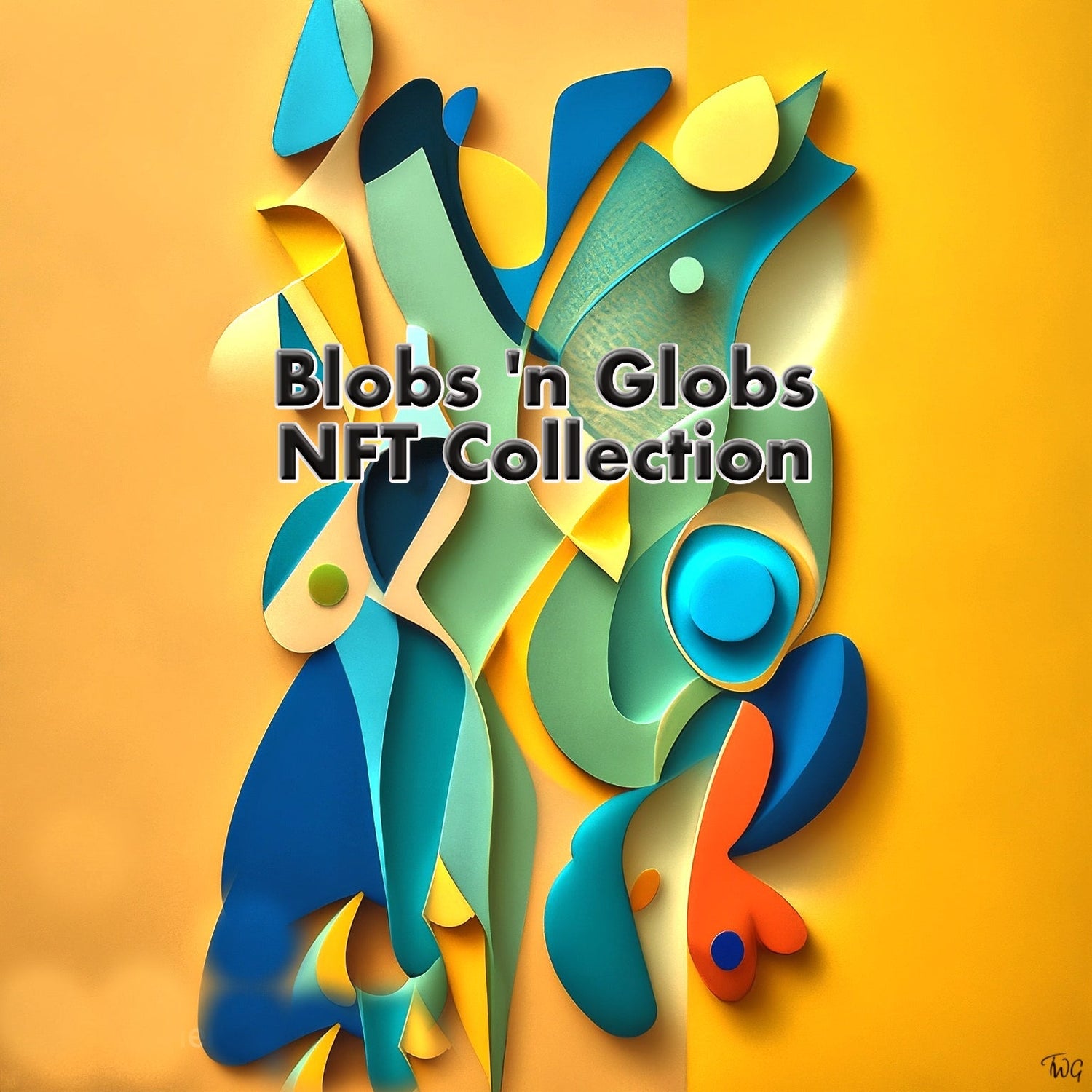 Blobs 'n Globs - NFT OS Legendary 1-Drop Collection - Cobwebs Of The Mind