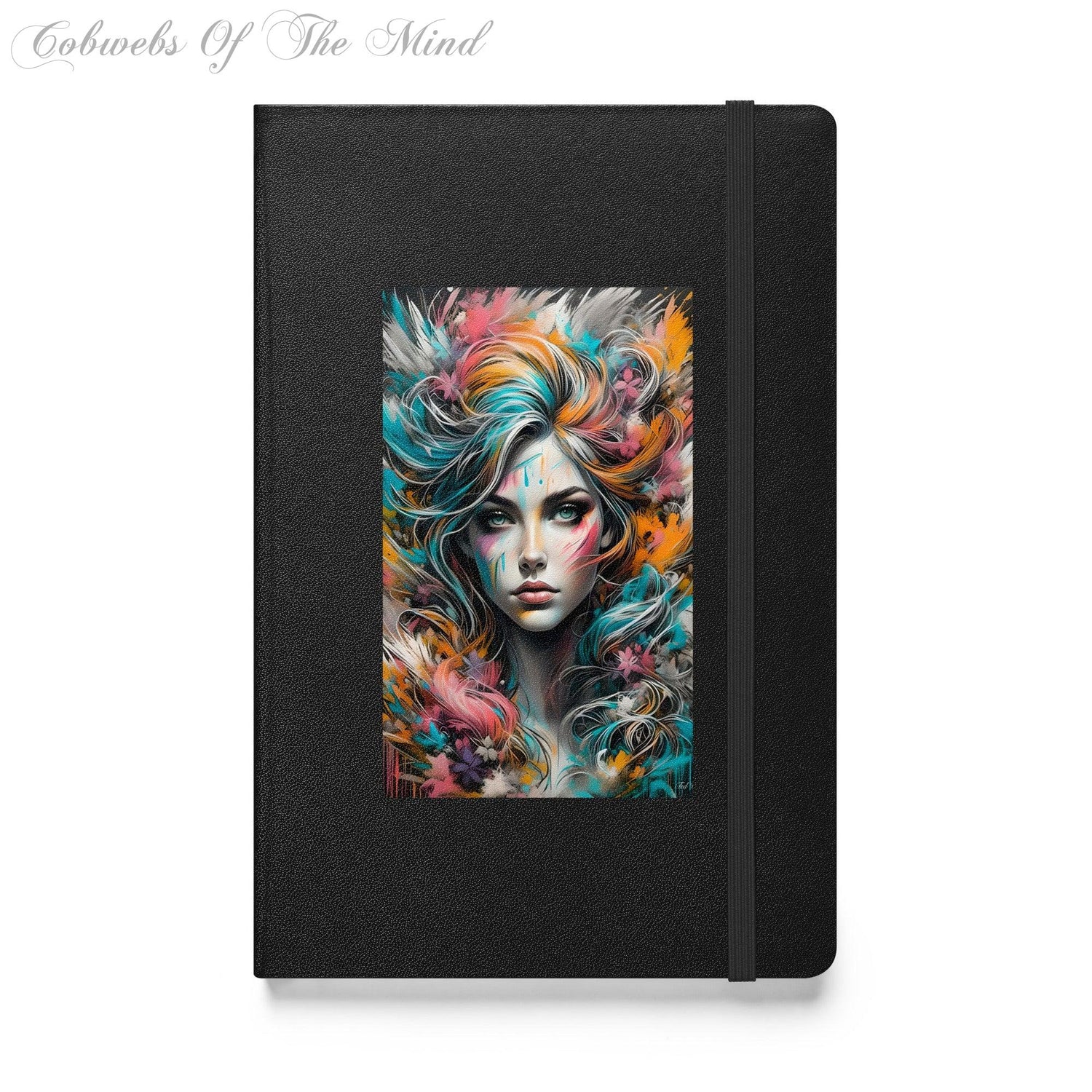 Elegant Hardcover Journal Notebook - Cobwebs Of The Mind 