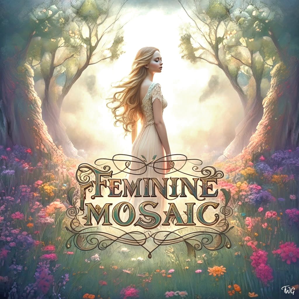 Feminine Mosaic –  NFT OpenSea Legendary 1-Drop Editions - Cobwebs Of The Mind