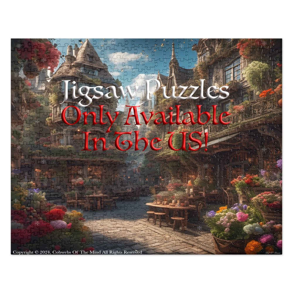 Jigsaw Puzzles - Only Available In The US! - Cobwebs Of The Mind 