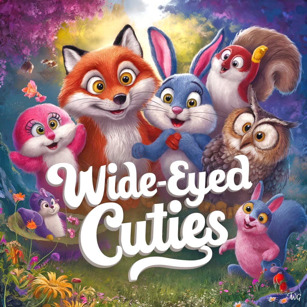 Wide-Eyed Cuties – NFT OpenSea Legendary 1-Drop Editions - Cobwebs Of The Mind