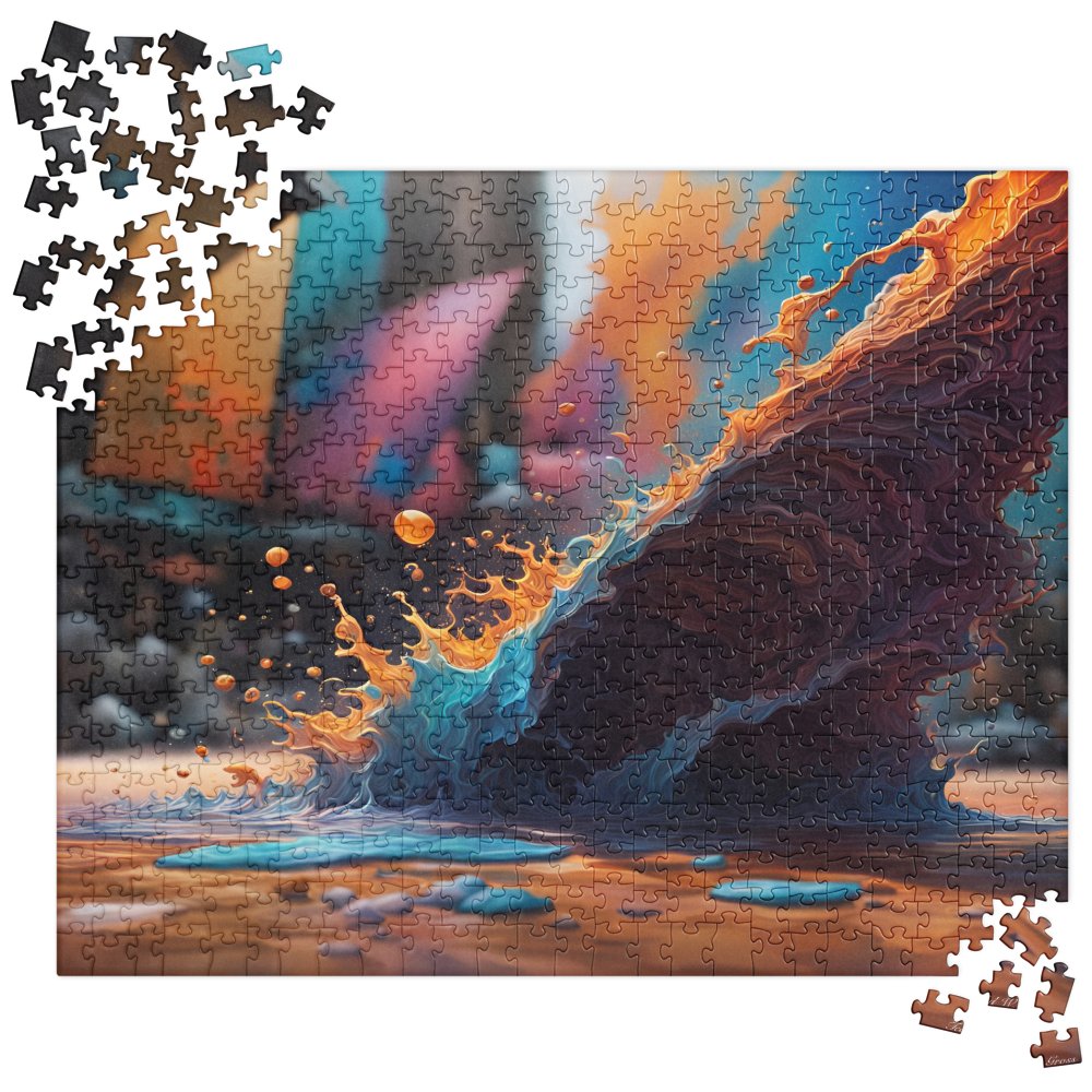 A Color Bonanza - 520 pcs. Jigsaw puzzle - US Only! Puzzles