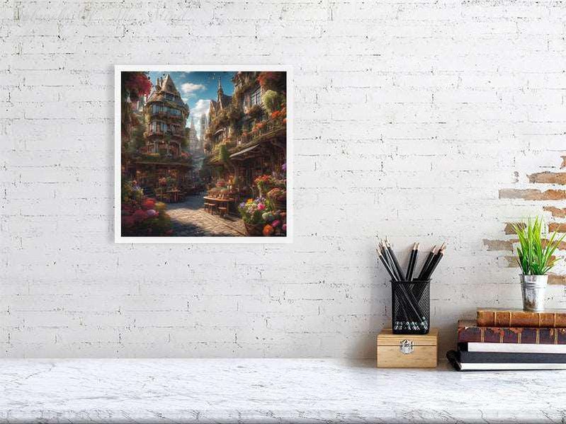 A Lost Town In Italy-CH Giclée