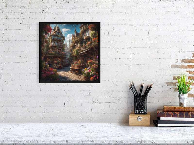 A Lost Town In Italy-CH Giclée