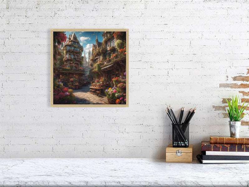 A Lost Town In Italy-CH Giclée