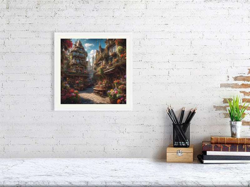 A Lost Town In Italy-CH Giclée