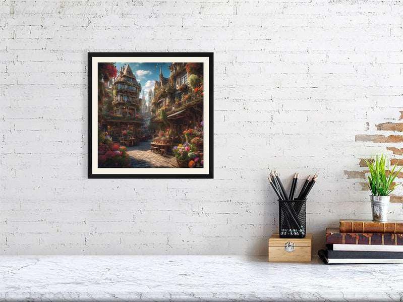 A Lost Town In Italy-CH Giclée