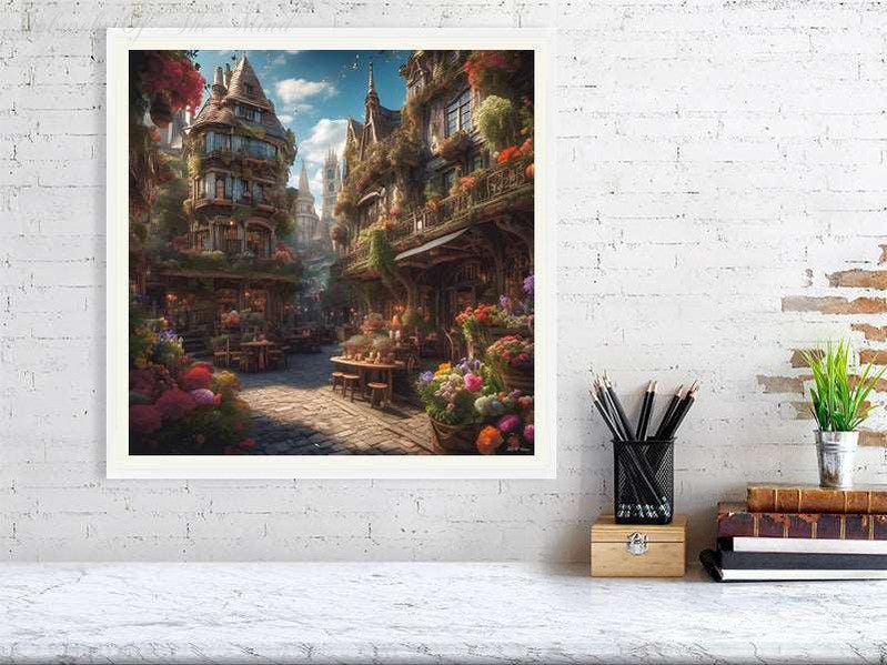 A Lost Town In Italy-CH Giclée