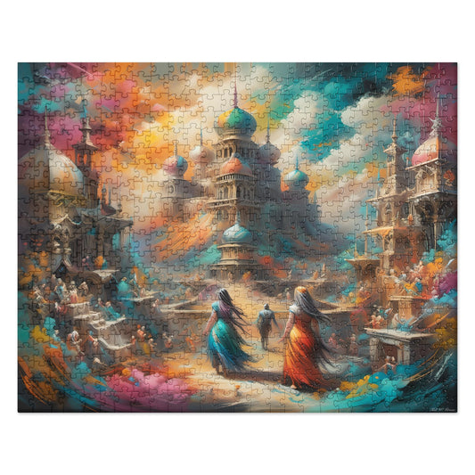A Tapestry Of Dreams - 520 pcs. Jigsaw puzzle - US Only! Cobwebs Of The Mind jigsaw Printful DA puzzles Puzzles Default Title