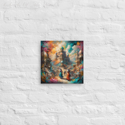 A Tapestry Of Dreams - Canvas Print beauty canvas print Posters Printful DA Prints Visual Arrtwork Printed Digital Art 12*12 FP