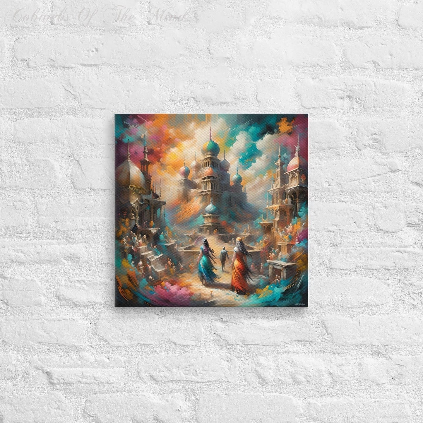 A Tapestry Of Dreams - Canvas Print Printed Digital Art