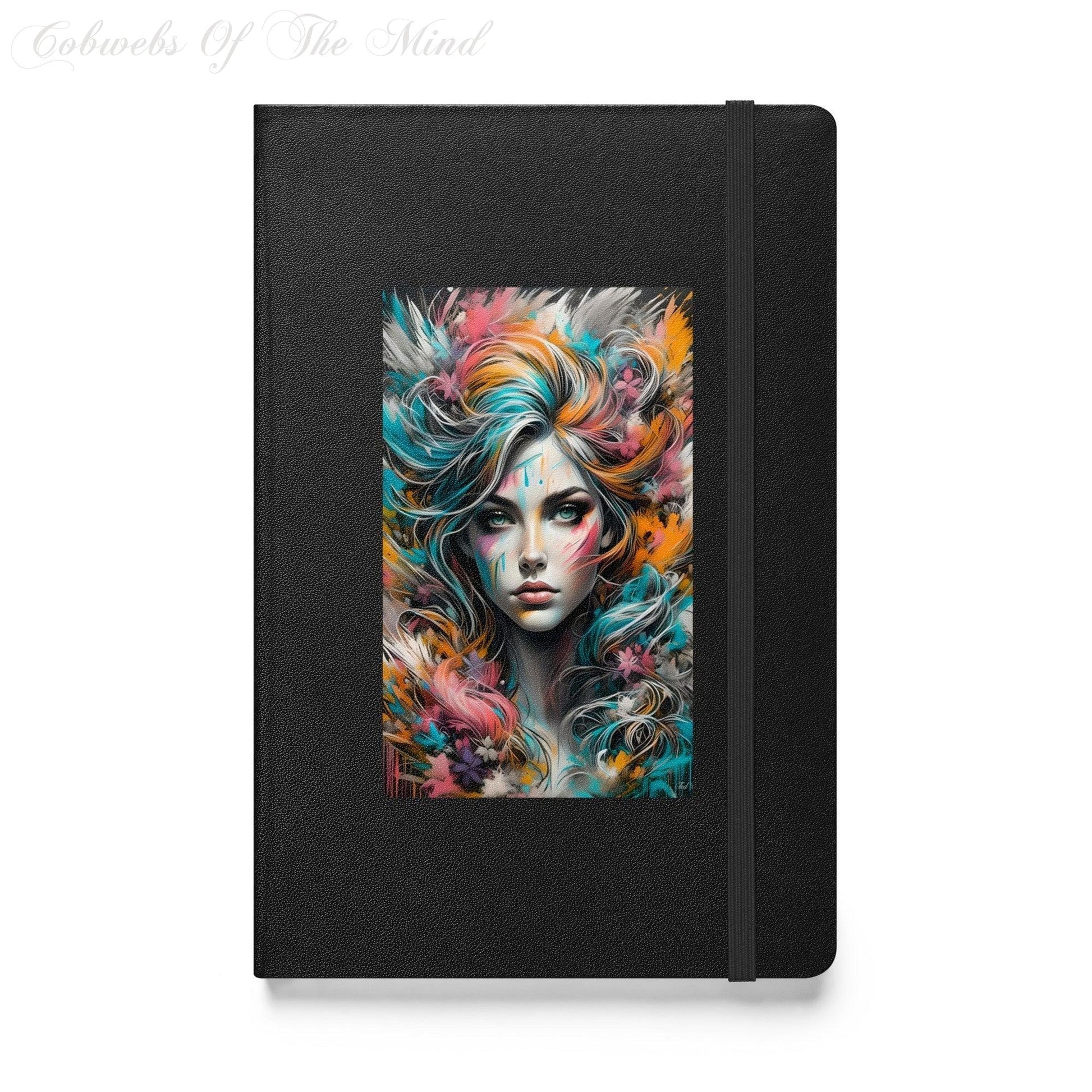 Abstract Allure -Elegant Hardcover Journal Notebook Journals