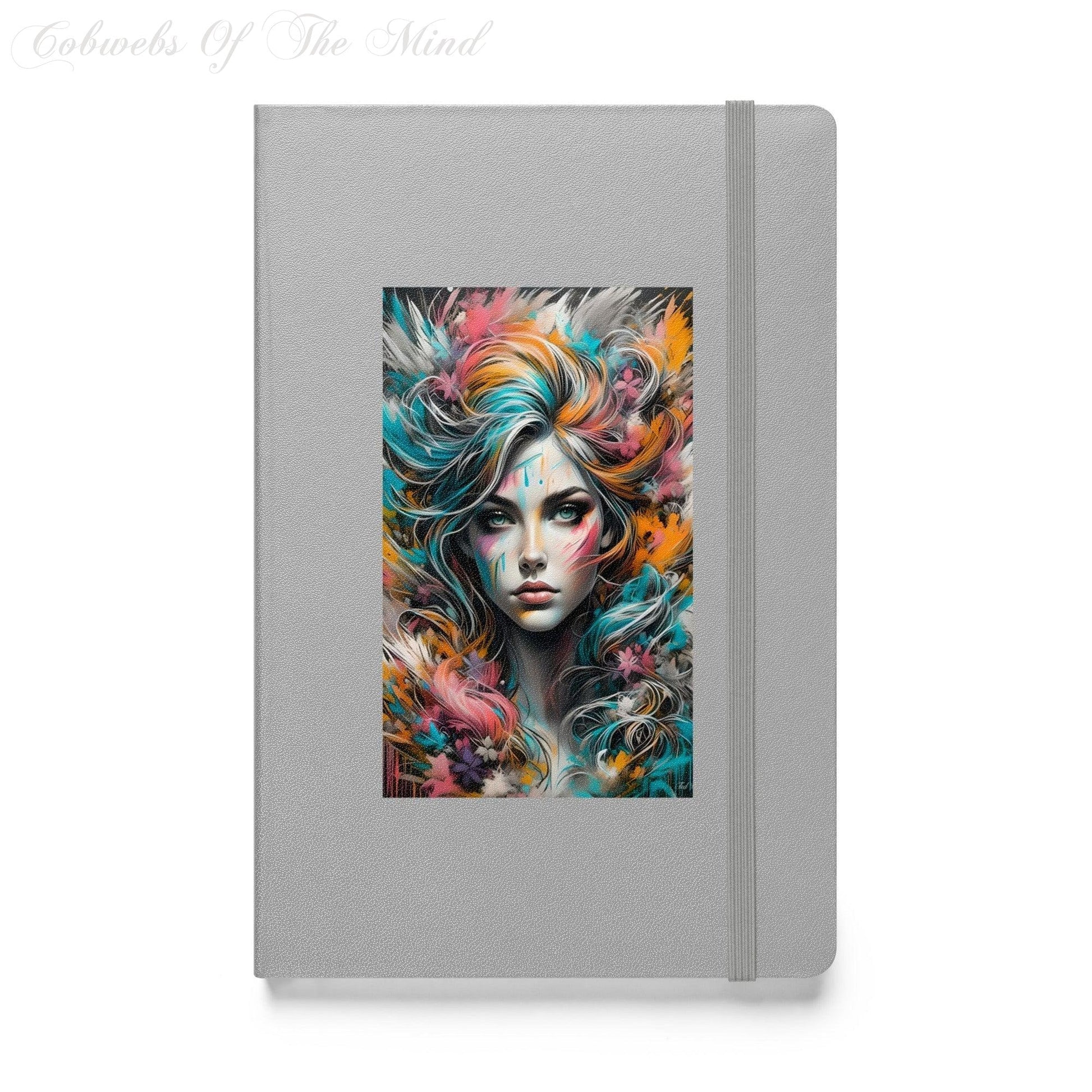 Abstract Allure -Elegant Hardcover Journal Notebook Journals