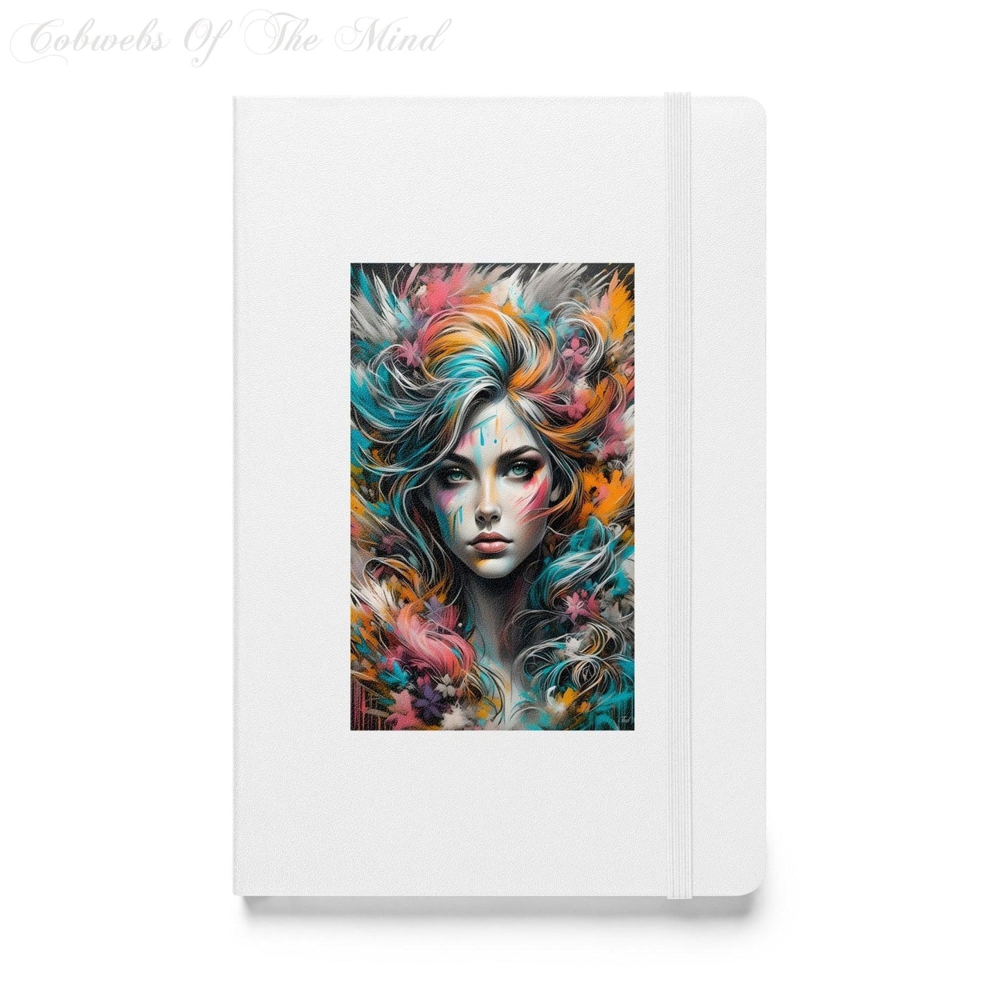 Abstract Allure -Elegant Hardcover Journal Notebook Journals