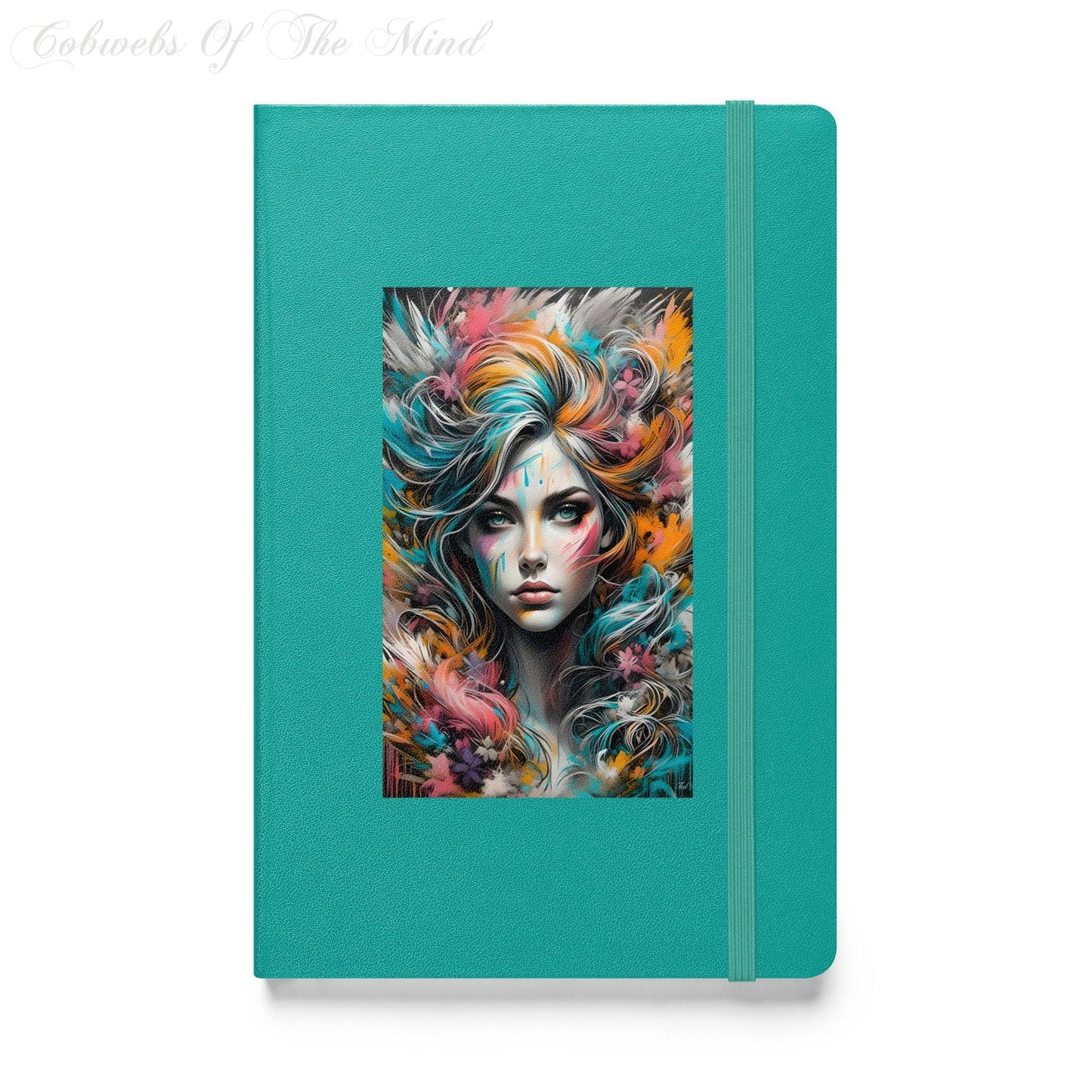 Abstract Allure -Elegant Hardcover Journal Notebook Journals