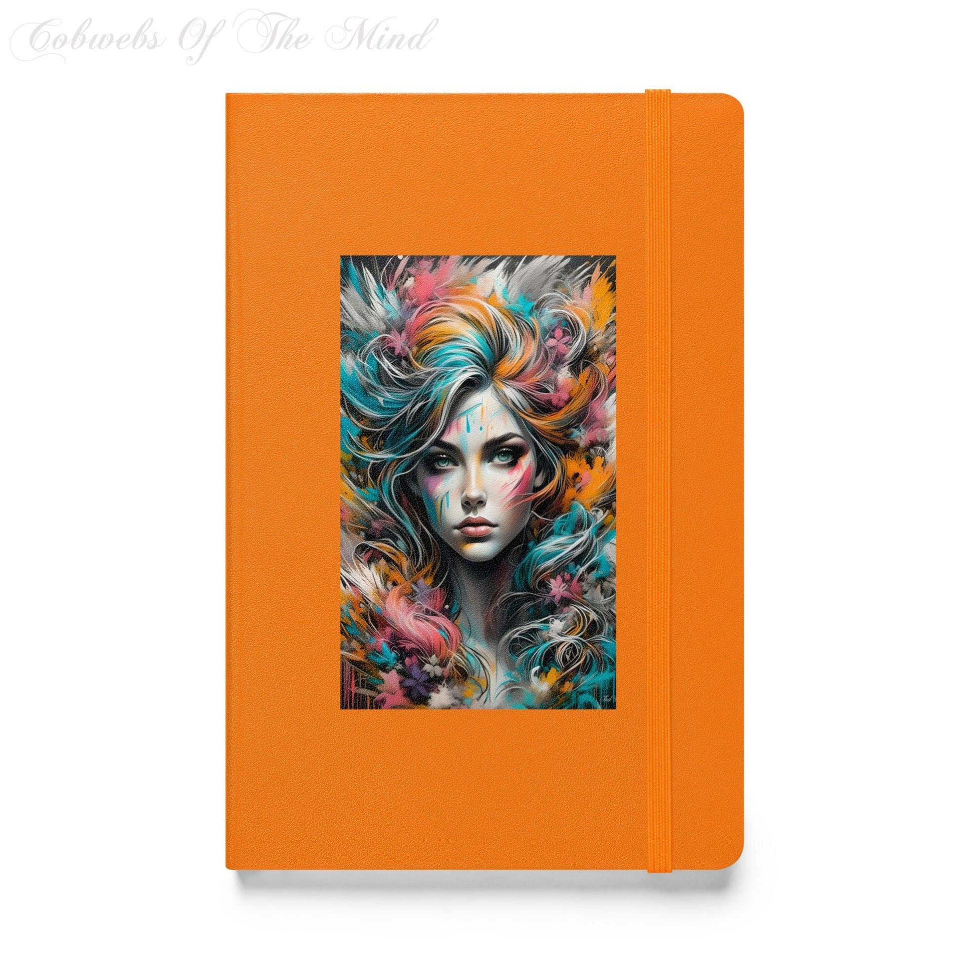 Abstract Allure -Elegant Hardcover Journal Notebook Journals