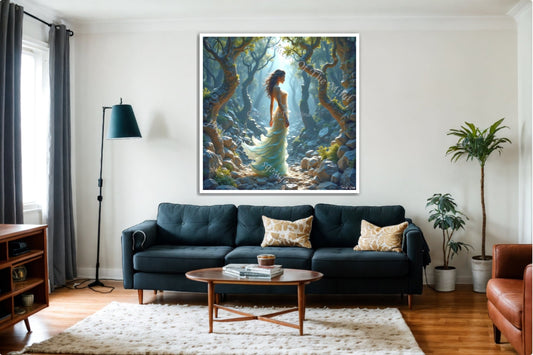 Arcadian Whisper - OpenSea Feminine Mosaic NFT 1 - Drop - Cobwebs Of The Mind