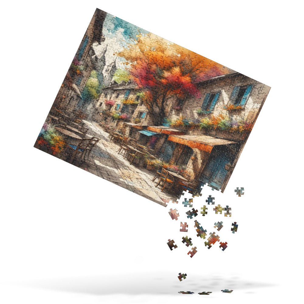 Artistic Alley of Dreams - 520 Pc. Jigsaw puzzle Puzzles