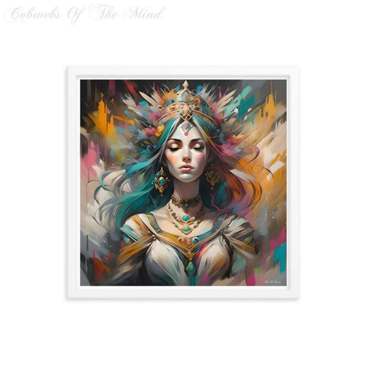 Ascending to the Call of Destiny - Framed Matte Poster Printed Digital Art