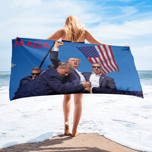 Attempted Assassination of Donald Trump - Bath & Beach Towel Bath & Beach Towel