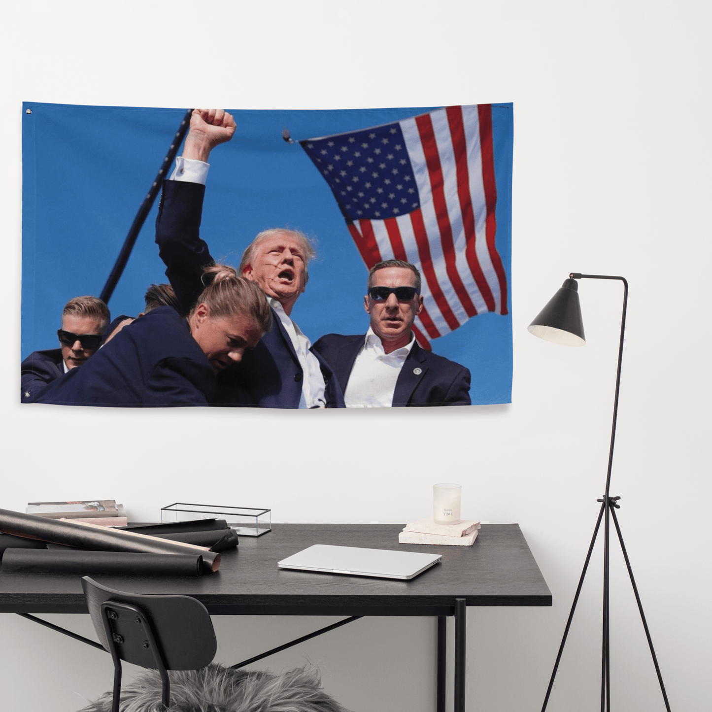 Attempted Assassination of Donald Trump - Flag Art > Digital Art > Cobwebs Of The Mind > Abstract > Digital Compositions