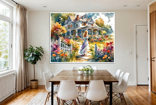 Autumn's Canvas - OpenSea Feminine Mosaic NFT 1 - Drop - Cobwebs Of The Mind