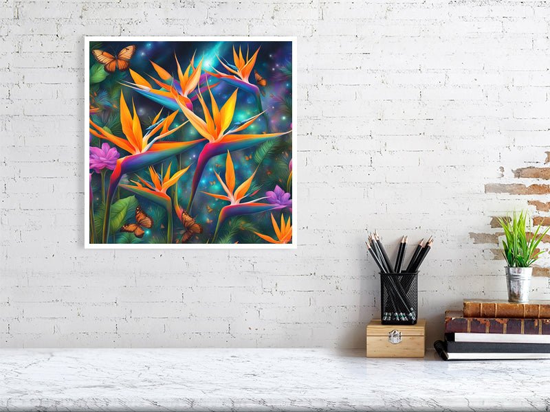 Birds Of Paradise-A Promise of Hope-High-End Giclee Print Giclée