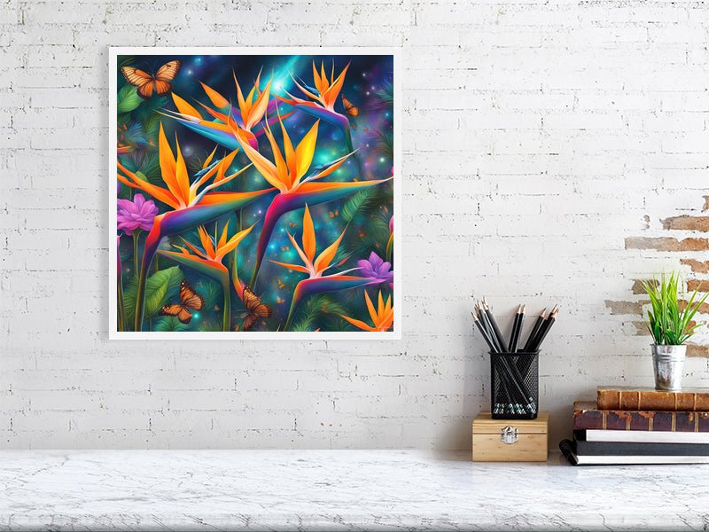 Birds Of Paradise-A Promise of Hope-High-End Giclee Print Giclée