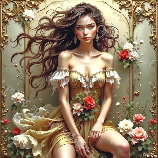 Blossom Aristocracy - OpenSea NFT Whispers of Desire - Cobwebs Of The Mind