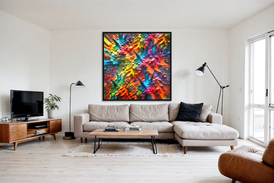 ColorPulse 0001 - ColorPulse NFT 1 - Drop Collection - Cobwebs Of The Mind