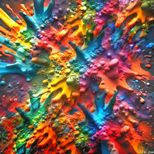 ColorPulse 0001 - ColorPulse NFT 1 - Drop Collection - Cobwebs Of The Mind