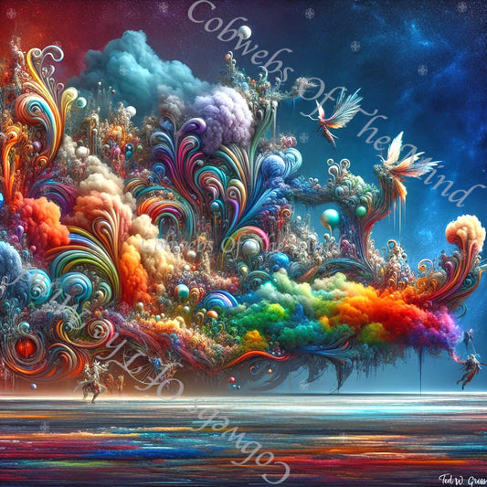 ColorPulse 0006 - ColorPulse NFT 1 - Drop Collection - Cobwebs Of The Mind