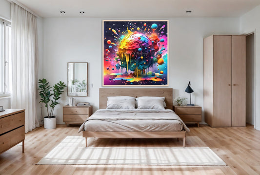 ColorPulse 0007 - ColorPulse NFT 1 - Drop Collection - Cobwebs Of The Mind
