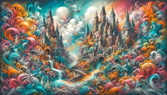 ColorPulse 0009 - ColorPulse NFT 1 - Drop Collection - Cobwebs Of The Mind