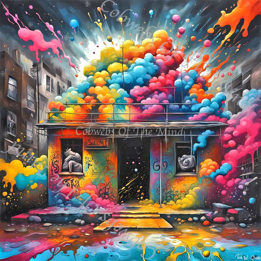 ColorPulse 0015 - ColorPulse NFT 1 - Drop Collection - Cobwebs Of The Mind