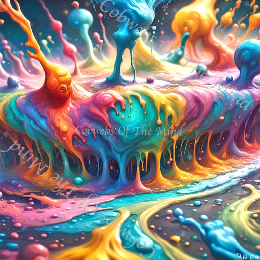 ColorPulse 0016 - ColorPulse NFT 1 - Drop Collection - Cobwebs Of The Mind