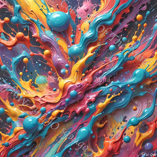 ColorPulse 0019 - ColorPulse NFT 1 - Drop Collection - Cobwebs Of The Mind
