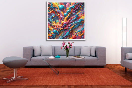 ColorPulse 0019 - ColorPulse NFT 1 - Drop Collection - Cobwebs Of The Mind