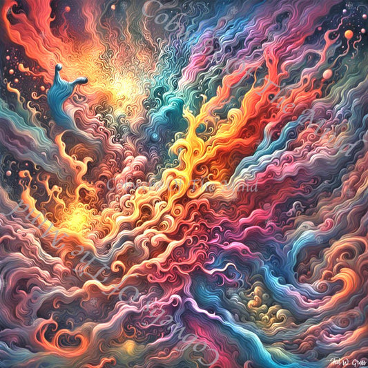 ColorPulse 0021 - ColorPulse NFT 1 - Drop Collection - Cobwebs Of The Mind