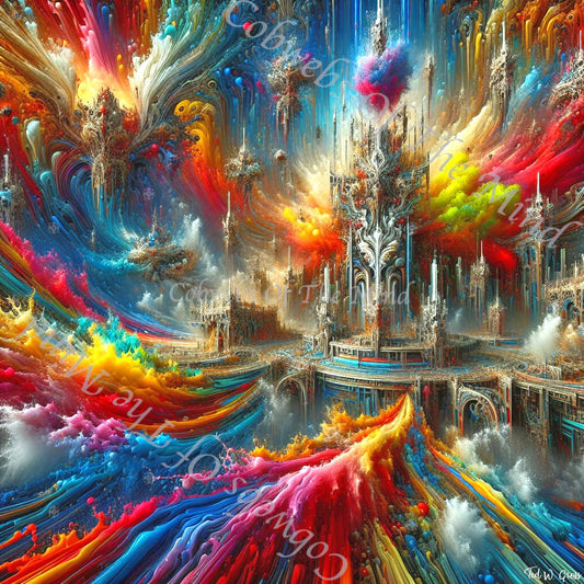 ColorPulse 0022 - ColorPulse NFT 1 - Drop Collection - Cobwebs Of The Mind