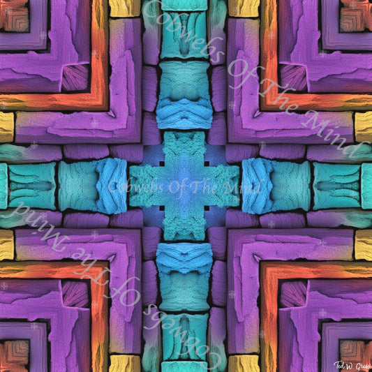 ColorPulse 0023 - ColorPulse NFT 1 - Drop Collection - Cobwebs Of The Mind