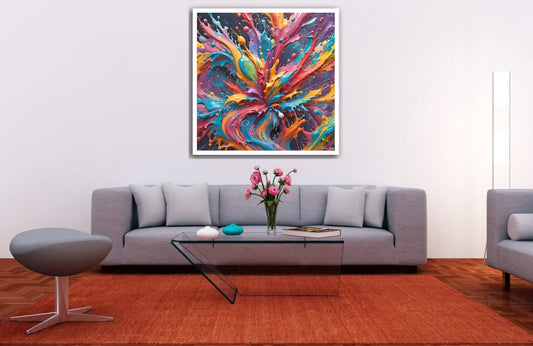 ColorPulse 0027 - ColorPulse NFT 1 - Drop Collection - Cobwebs Of The Mind
