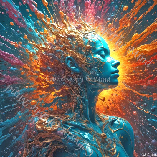 ColorPulse 0035 - ColorPulse NFT 1 - Drop Collection - Cobwebs Of The Mind
