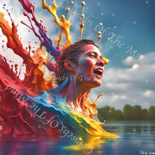 ColorPulse 0036 - ColorPulse NFT 1 - Drop Collection - Cobwebs Of The Mind