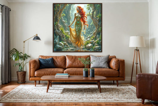 Copper Twilight - OpenSea Feminine Mosaic NFT 1 - Drop - Cobwebs Of The Mind
